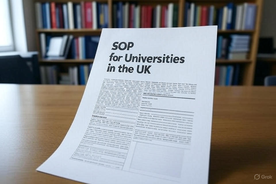 Crucial Elements of an SOP for Universities in the UK