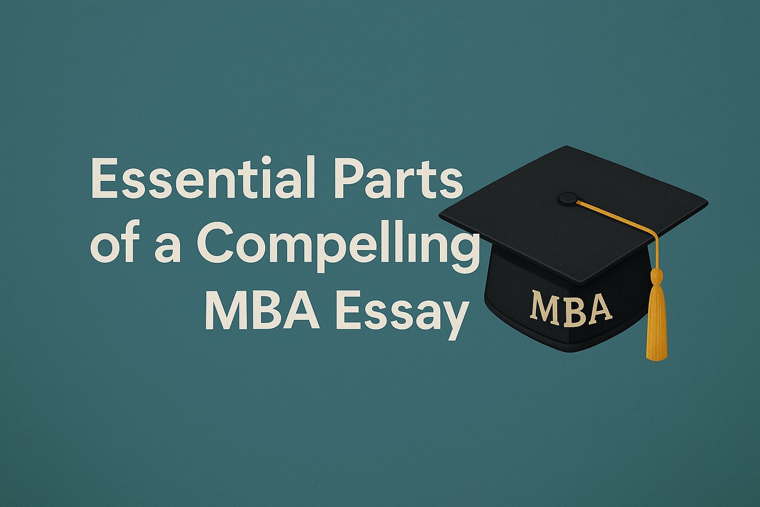 Essential Parts of a Compelling MBA Essay